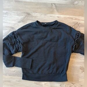 Alo Yoga Black Long Soeeve Sweatshirt XS-S